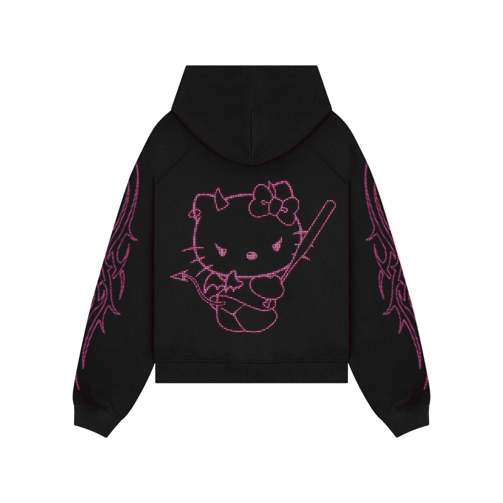 Kitty Zip-UP Hoodie
